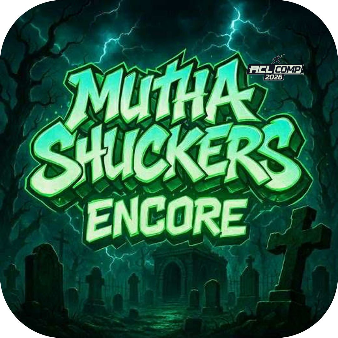 Mutha Shuckers "Halloween Collection" 2026 ACL Comp Stamped Cornhole Bags