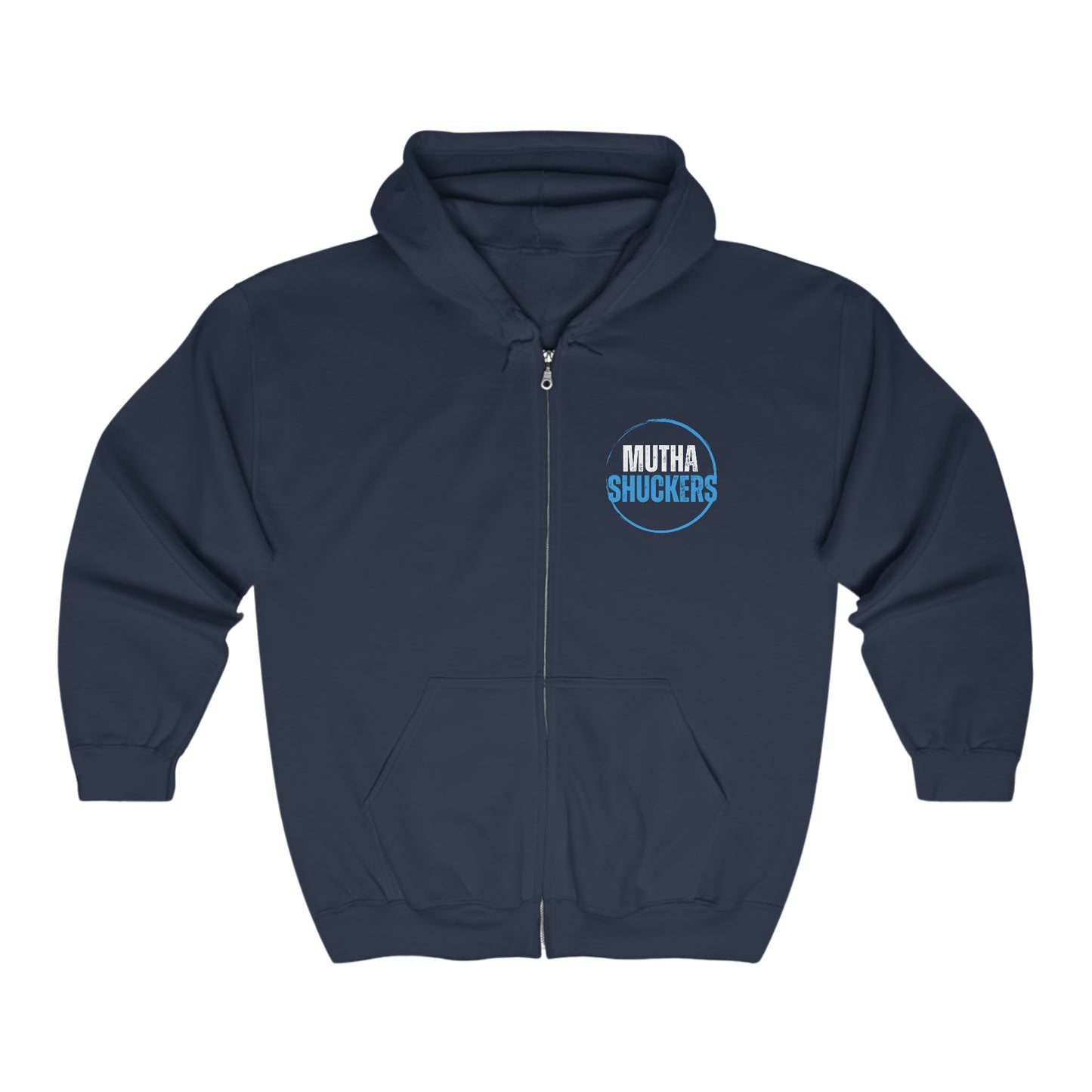 Mutha Shuckers Unisex Full Zip Hooded Sweatshirt