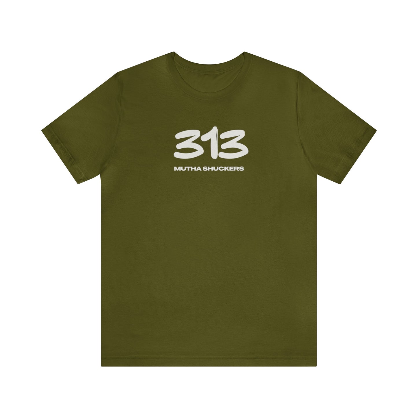 Mutha Shuckers 313 Unisex Short Sleeve Tee