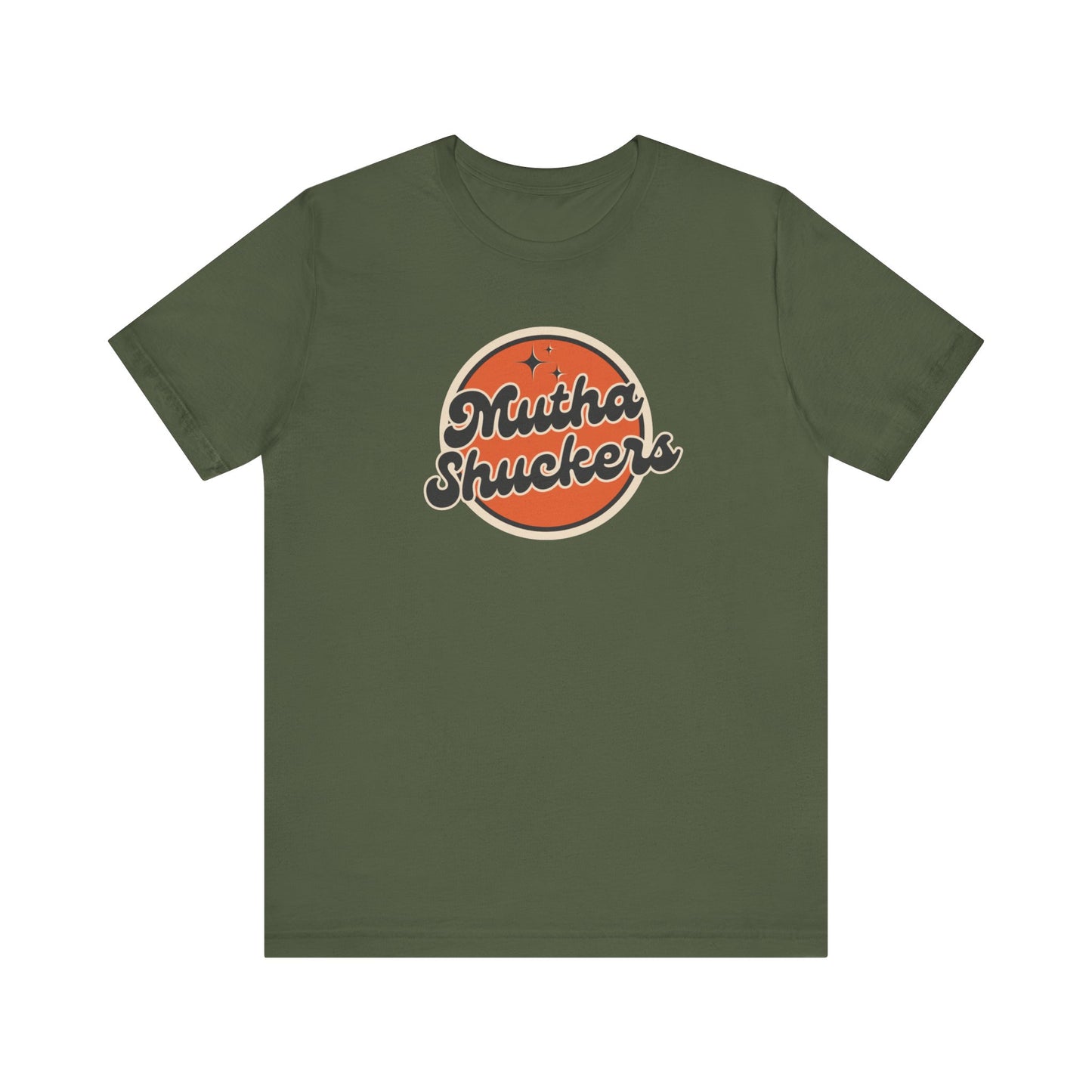 Retro Mutha Shuckers Unisex Short Sleeve Tee