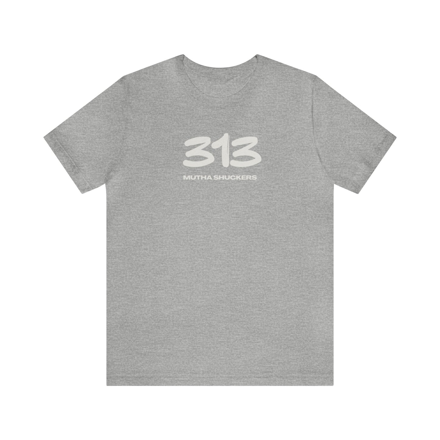 Mutha Shuckers 313 Unisex Short Sleeve Tee