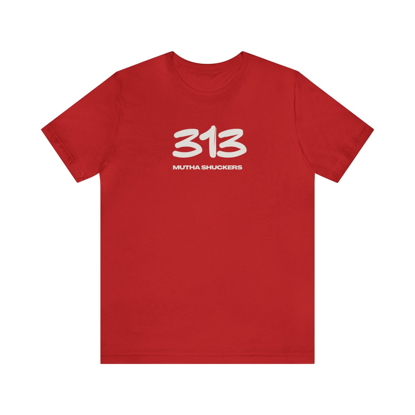 Mutha Shuckers 313 Unisex Short Sleeve Tee