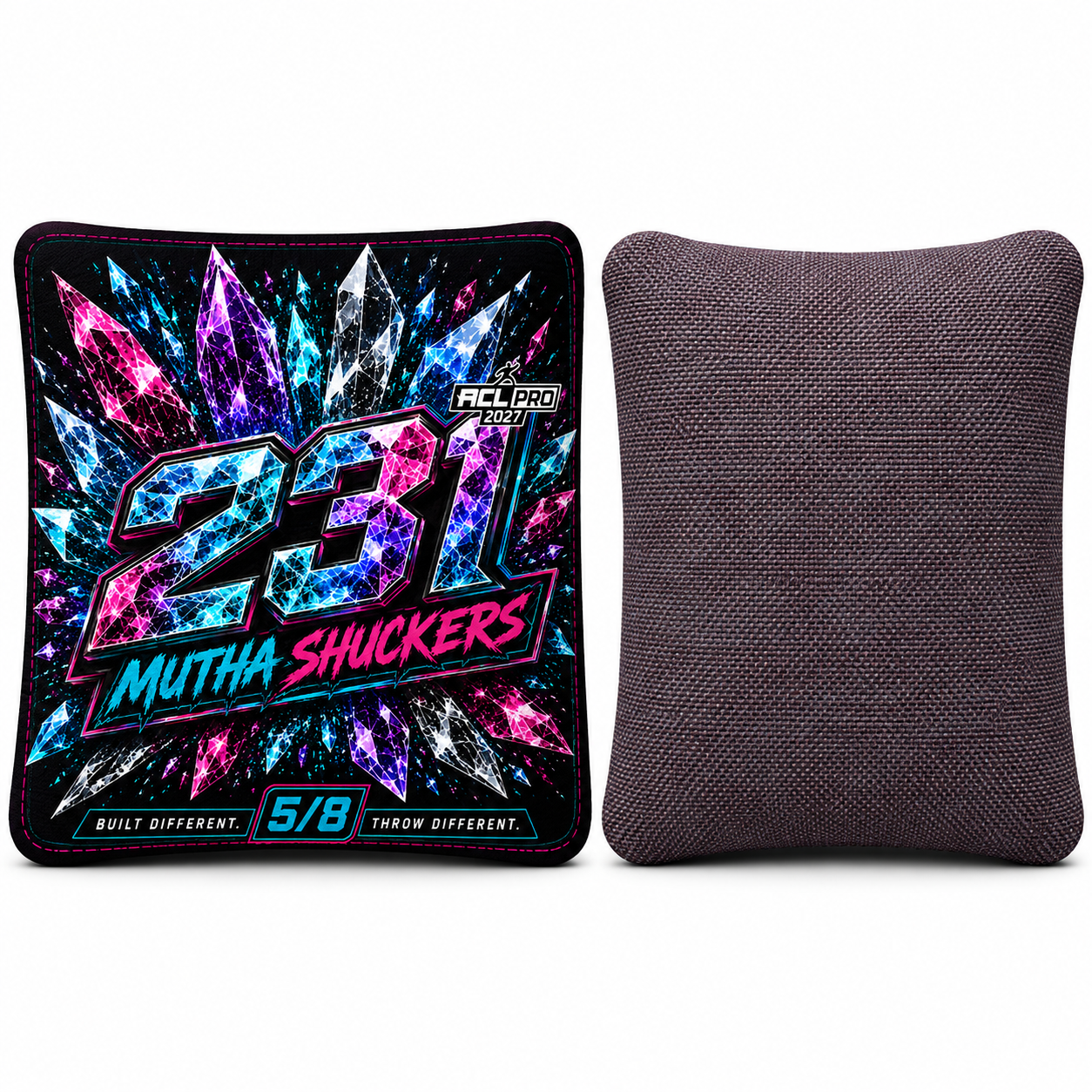 Mutha Shuckers 231 "Neon Ice Series 2027 ACL PRO Cornhole Bags