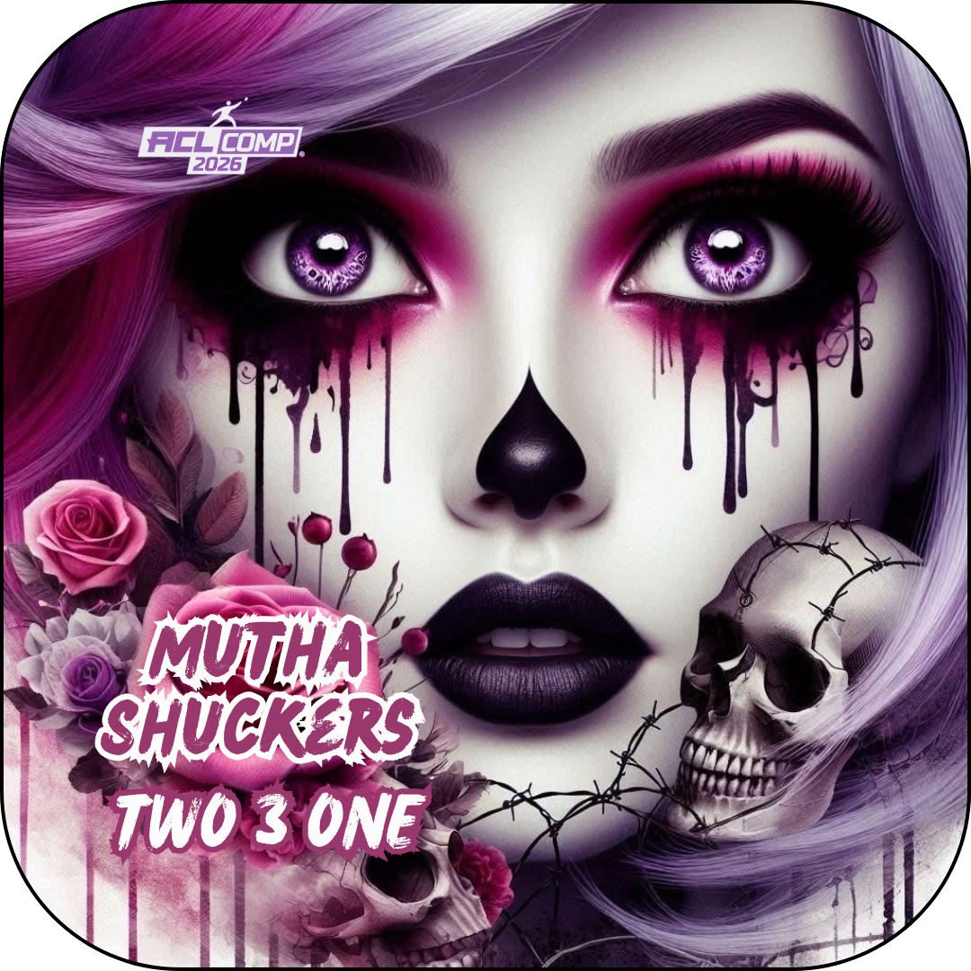 Mutha Shuckers 231 "Purple Beauty" Series 2026 ACL Comp Cornhole Bags