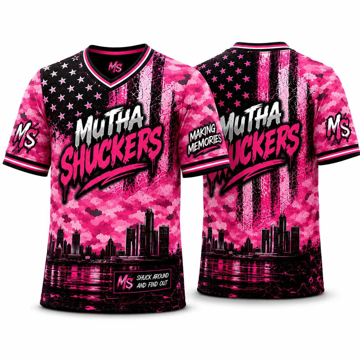 Mutha Shuckers “Pink Camo” Jersey