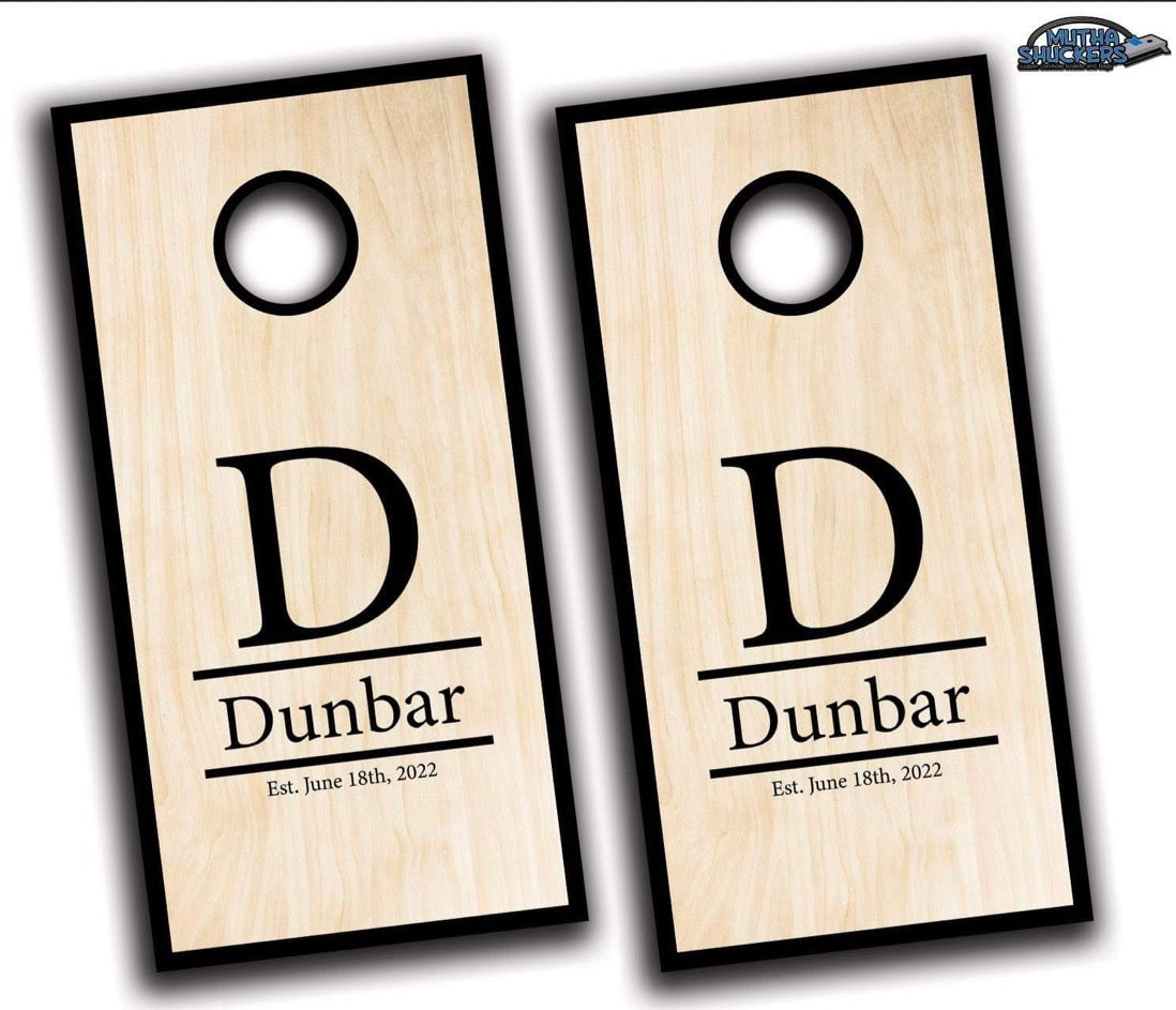 Cornhole Boards | Custom Name