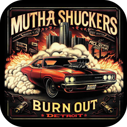 Mutha Shuckers Burnout "Muscle" Series 2025 ACL Pro Cornhole Bags