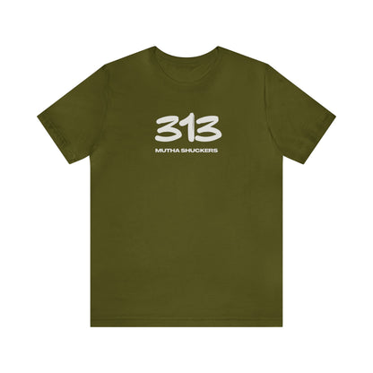 Mutha Shuckers 313 Unisex Short Sleeve Tee