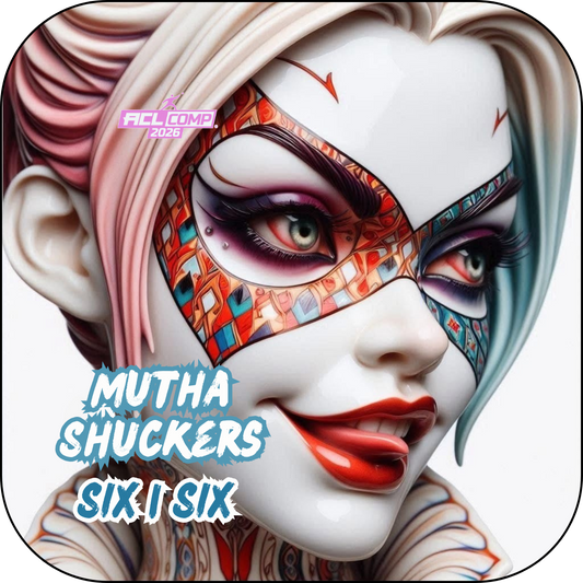 Mutha Shuckers 616 "Harley" Series 2025 ACL Comp Cornhole Bags