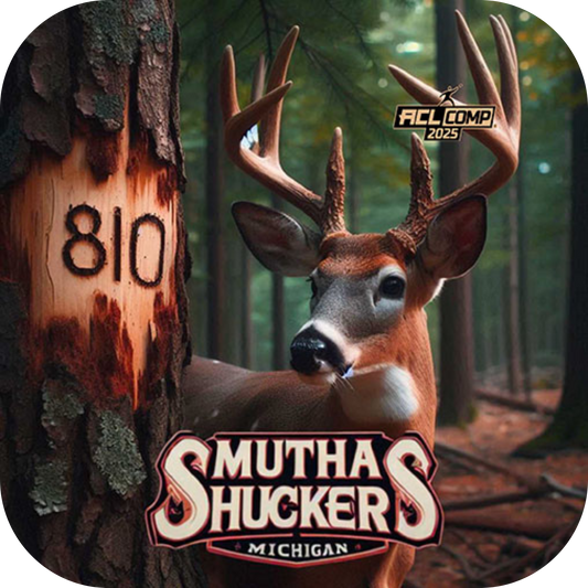 Mutha Shuckers 810 "Big Buck" Series 2025 ACL Comp Cornhole Bags