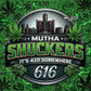 Mutha Shuckers "Up in Smoke" 2026 ACL Comp Stamped Cornhole Bags