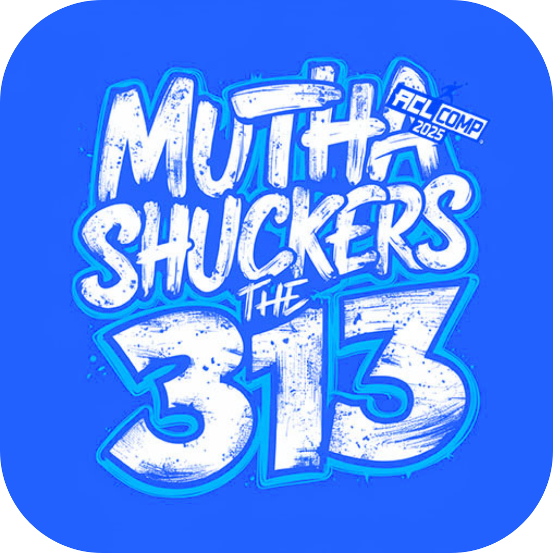 Mutha Shuckers THE 313 "Shuck Around" Series 2025 ACL COMP Cornhole Bags