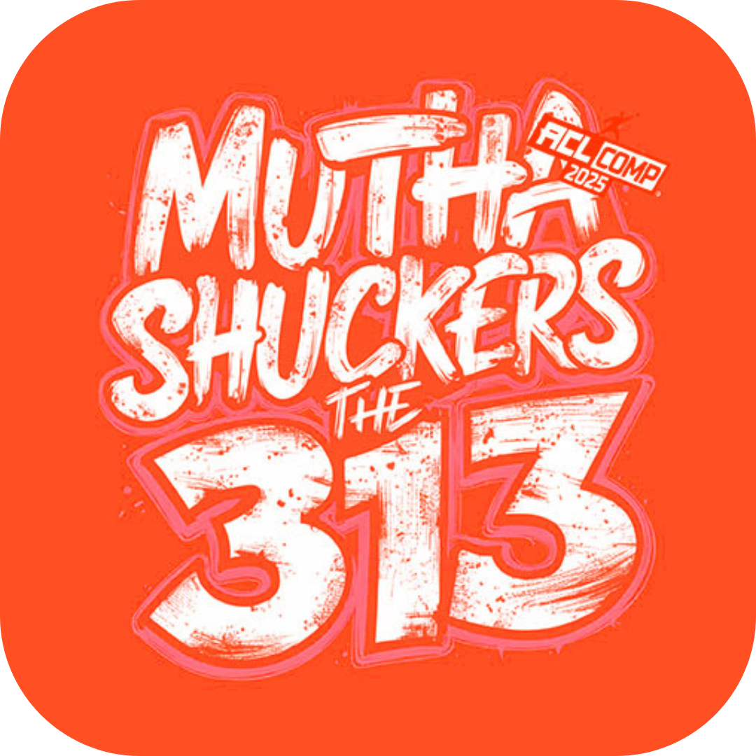 Mutha Shuckers THE 313 "Shuck Around" Series 2025 ACL COMP Cornhole Bags