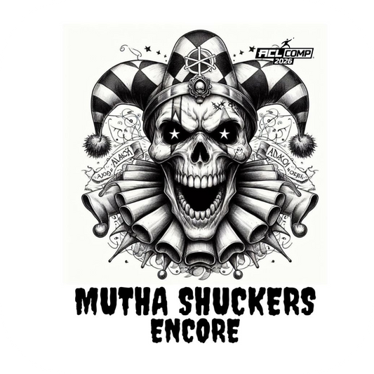 Mutha Shuckers Encore "Wicked Jester " Series 2026 ACL Comp Cornhole Bags