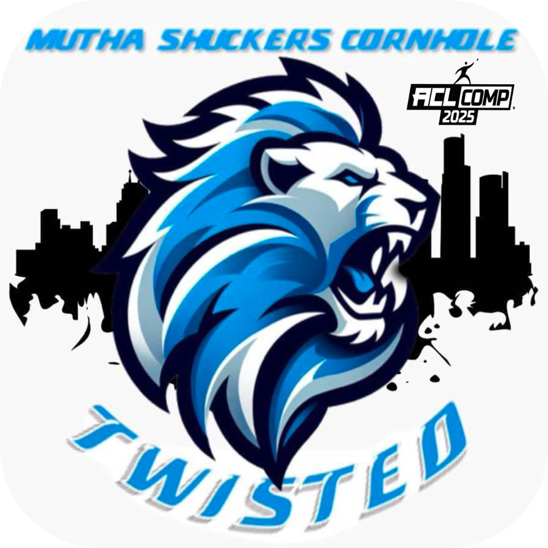 Mutha Shuckers Twisted "Lions" Series 2025 ACL Comp Cornhole Bags