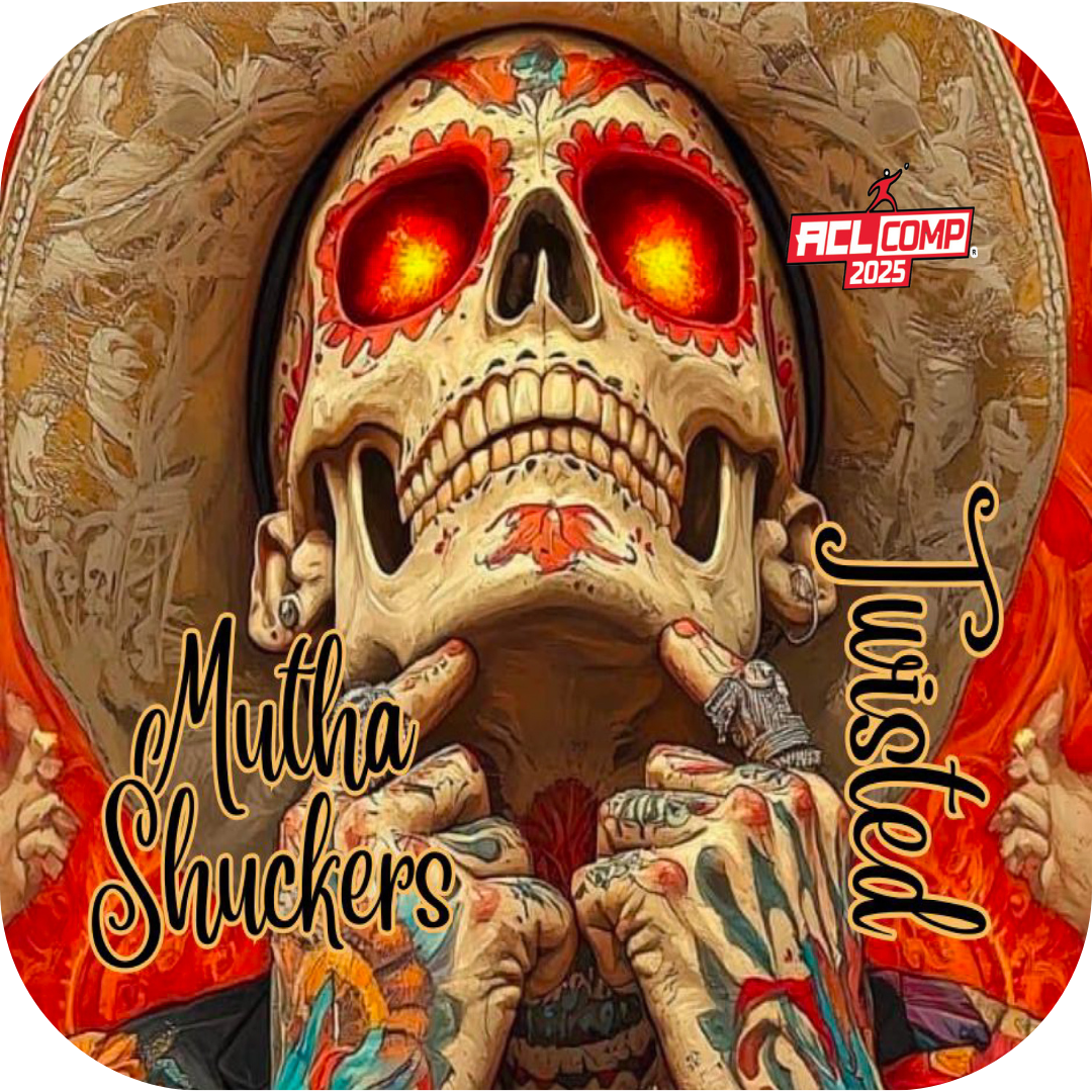 Mutha Shuckers Twisted "Calaveras" Series 2025 ACL Comp Cornhole Bags