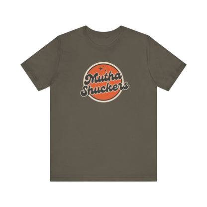 Retro Mutha Shuckers Unisex Short Sleeve Tee