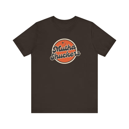 Retro Mutha Shuckers Unisex Short Sleeve Tee