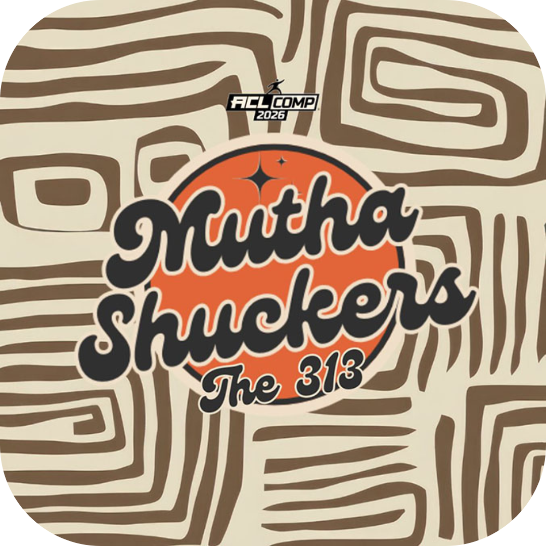 Mutha Shuckers THE 313 "Retro" Series 2026 ACL COMP Cornhole Bags