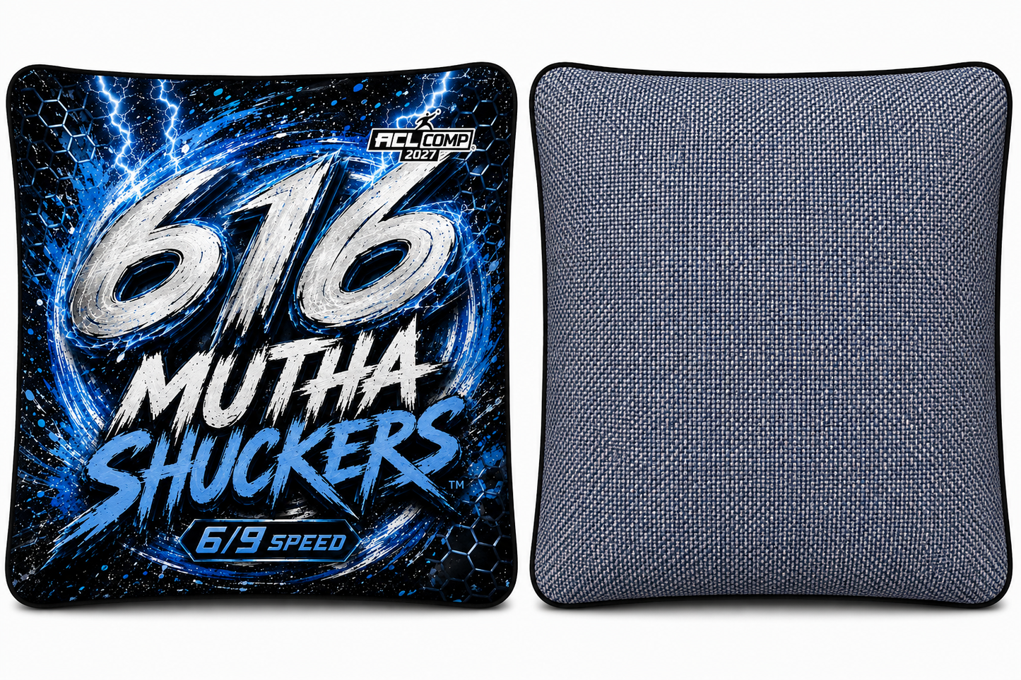 Mutha Shuckers 616 "Vortex Series 2026 ACL COMP Cornhole Bags