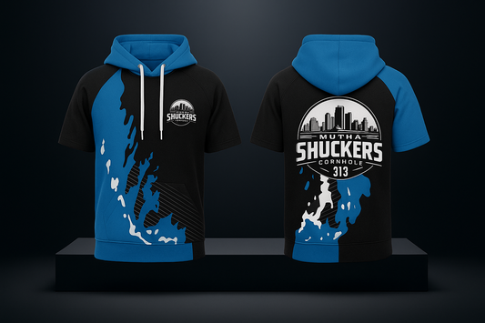 Mutha Shuckers 2025 Splash Short Sleeve Hoodie