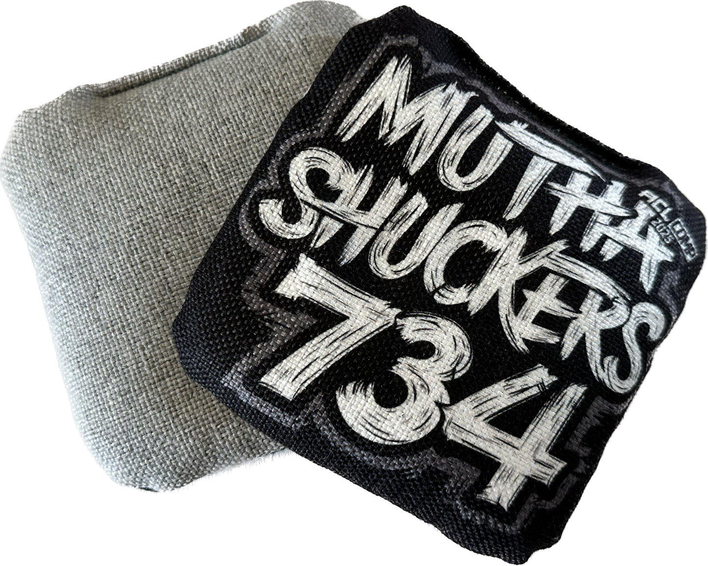 Mutha Shuckers 734 "Pitch Black" Series 2025 ACL Comp Cornhole Bags