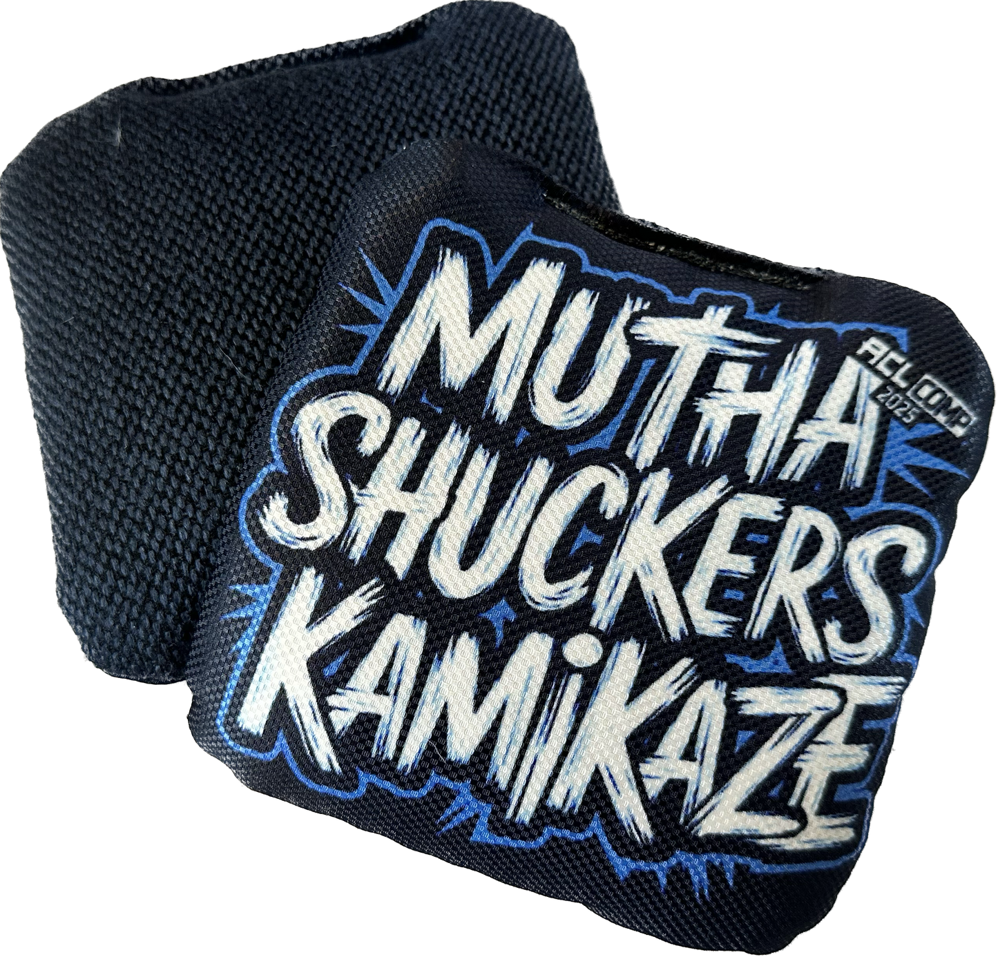 Mutha Shuckers Kamikaze "Midnight Blue" Series 2025 ACL Comp Cornhole Bags