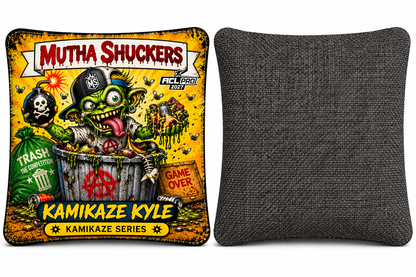 Mutha Shuckers Kamikaze "Kamikaze Kyle" Series 2027 ACL PRO Cornhole Bags