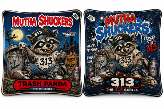 Mutha Shuckers THE 313 "Trash Panda" Series 2027 ACL Pro Cornhole Bags