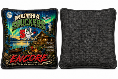 Mutha Shuckers × Southern U.P. Cornhole Collab